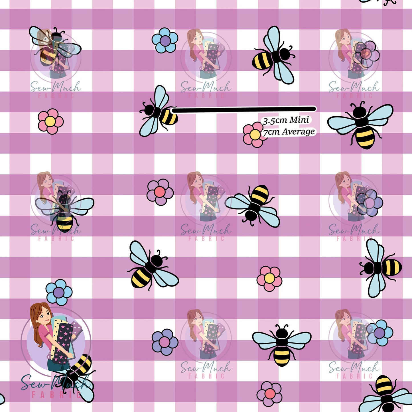 Unlimited Pre-Order: Kelsey's Bees (Light Purple)