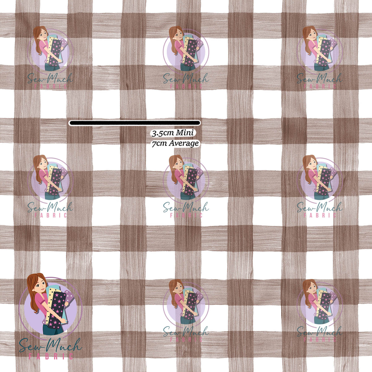 SEPTEMBER Pre-Order (2): Brown Gingham