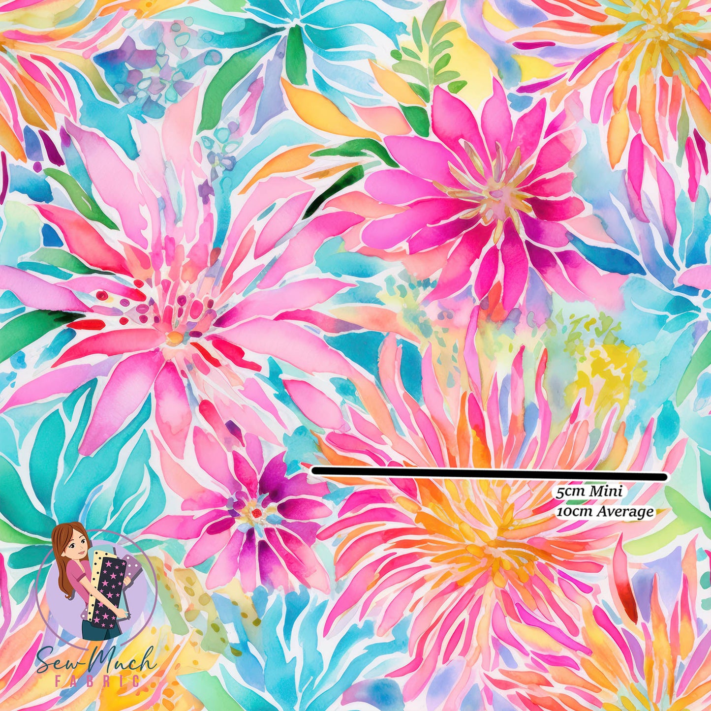 Floral AVERY | French Terry | Retail | Average scale