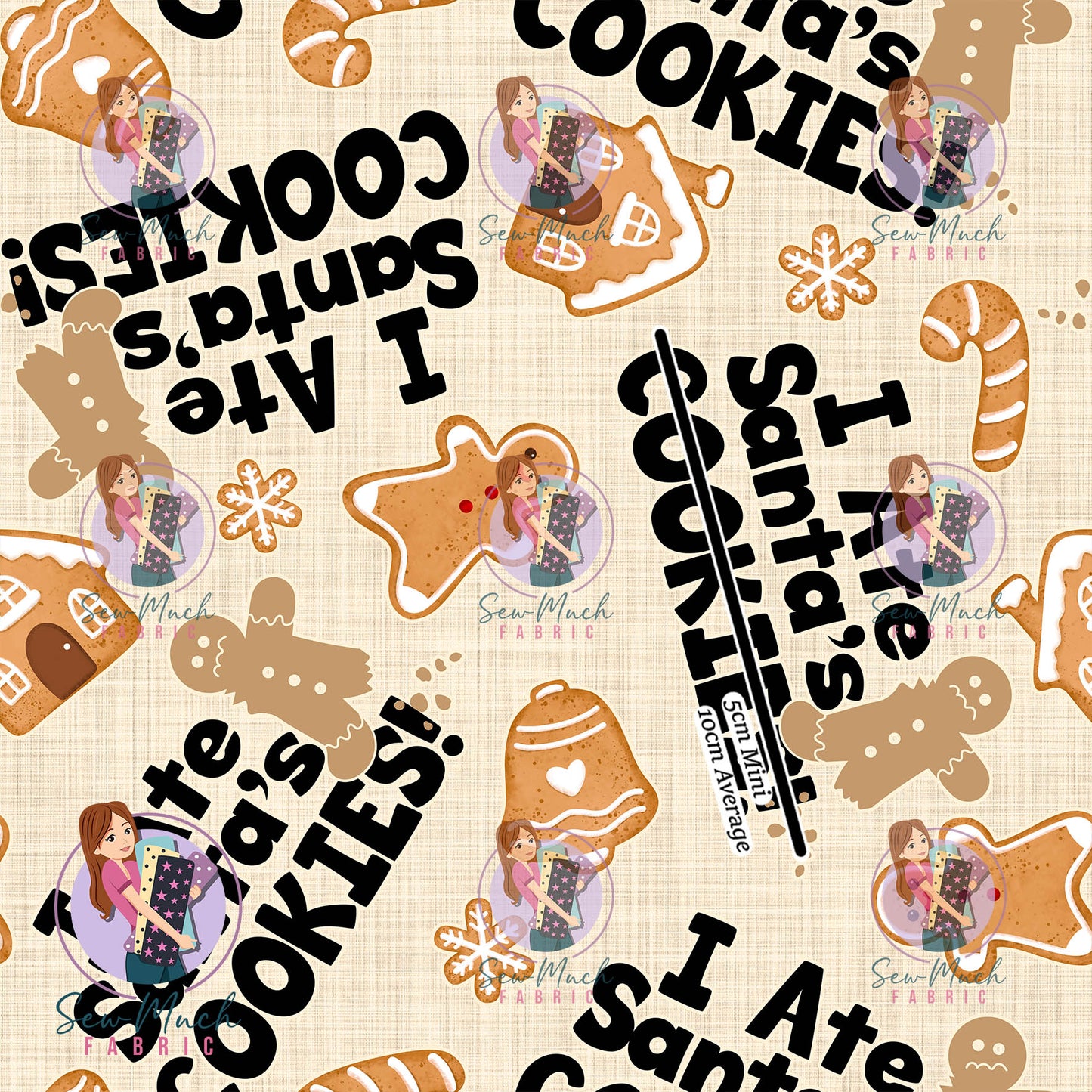 CHRISTMAS Pre-Order: I ate Santa's cookies Beige