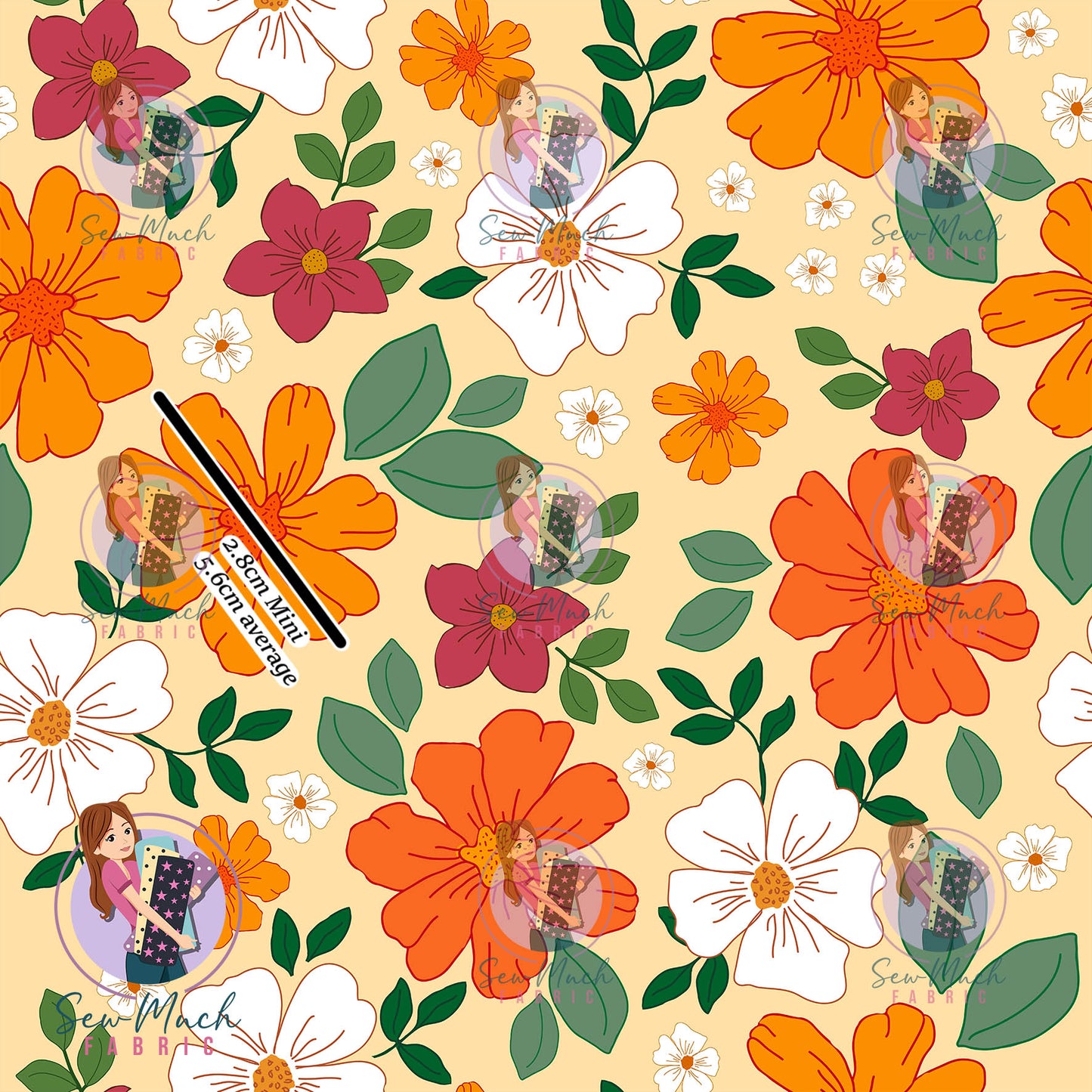 FREYA Floral | Woven | Retail | Average Scale