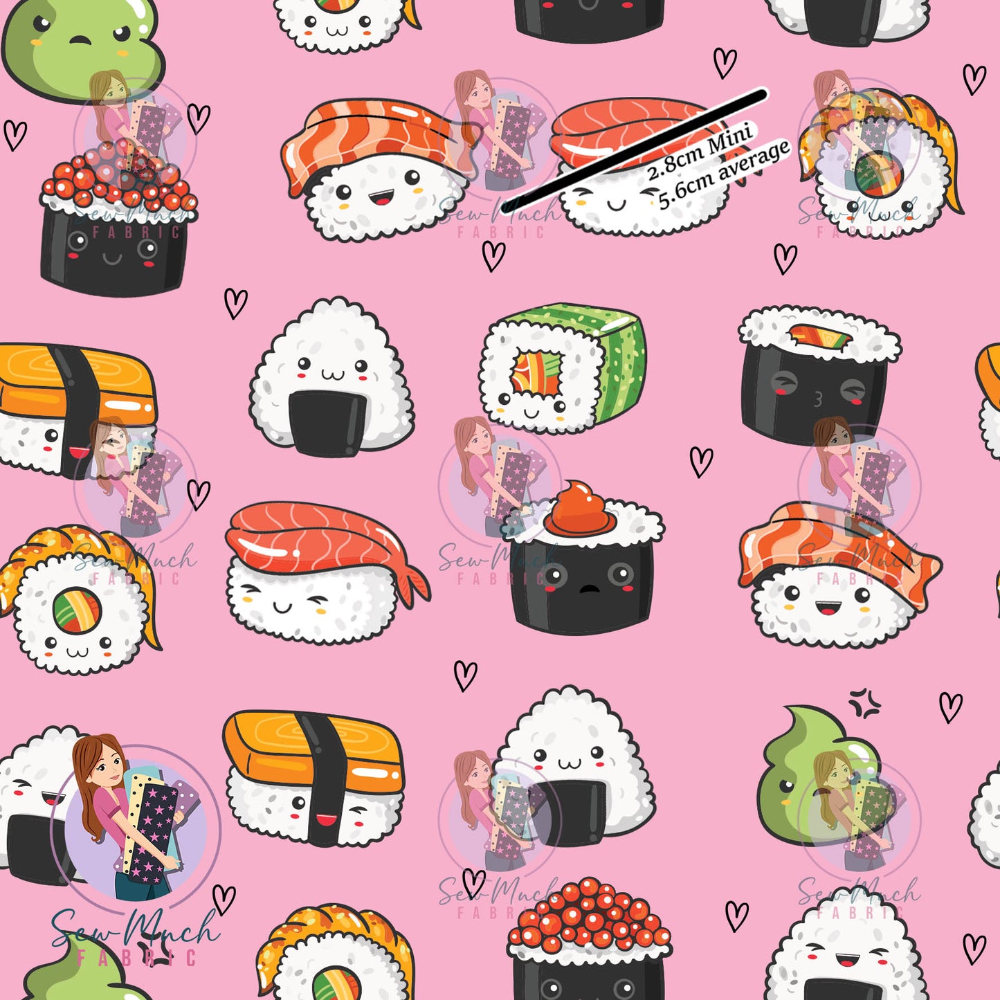 Sushi Pink | Woven | Retail | Average Scale