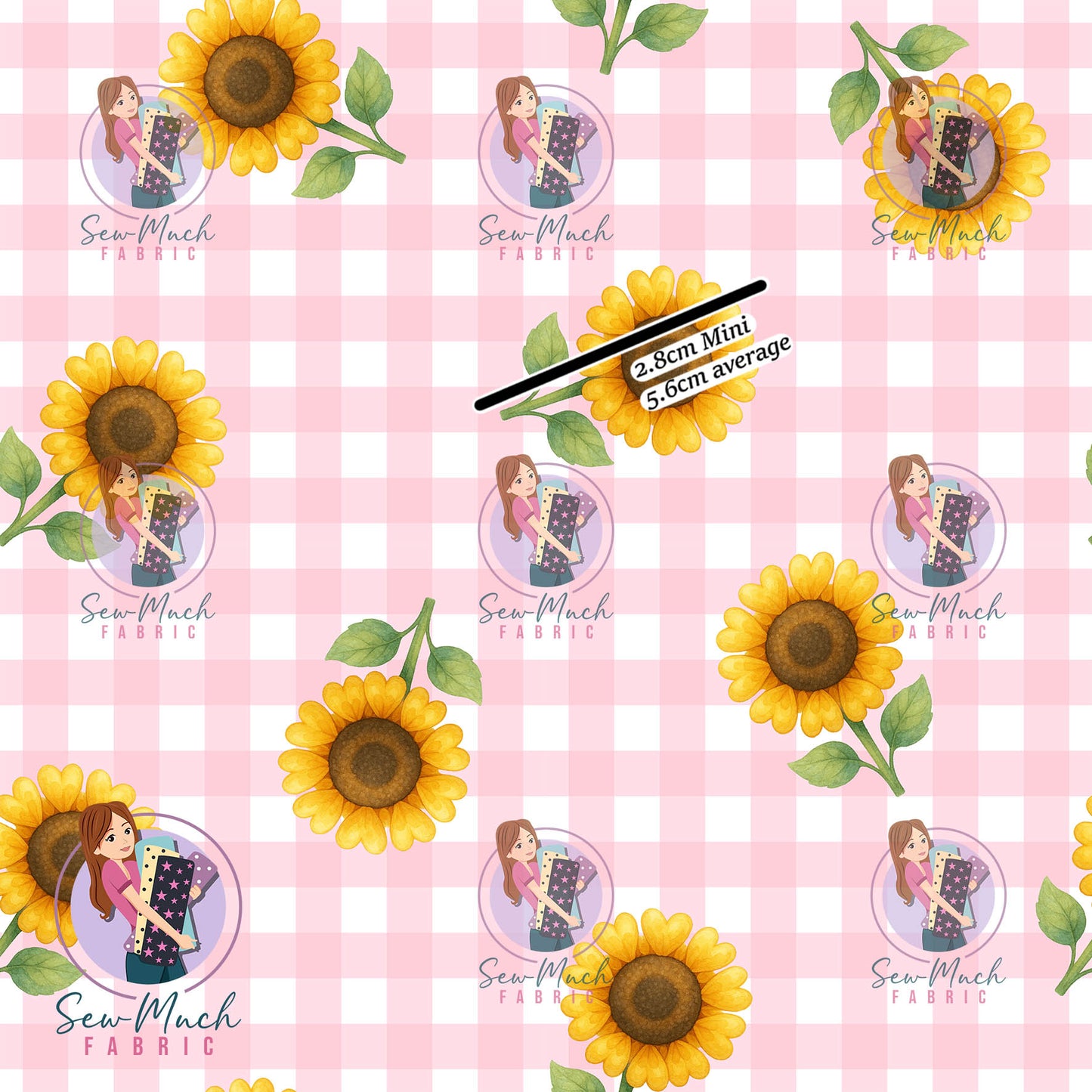 Sunflower Pink | Woven | Retail | Average Scale