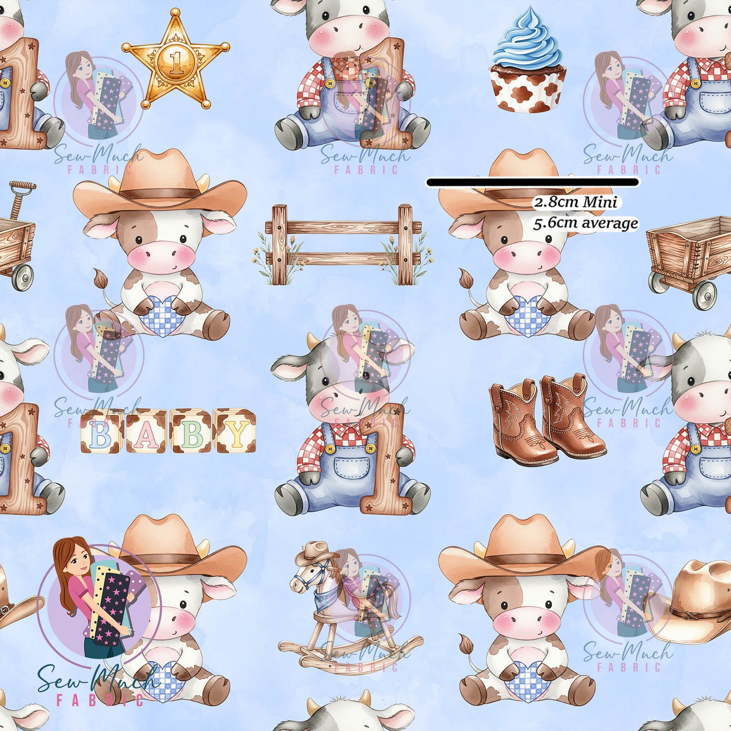 Baby Blue 1 | Woven | Retail | Average Scale