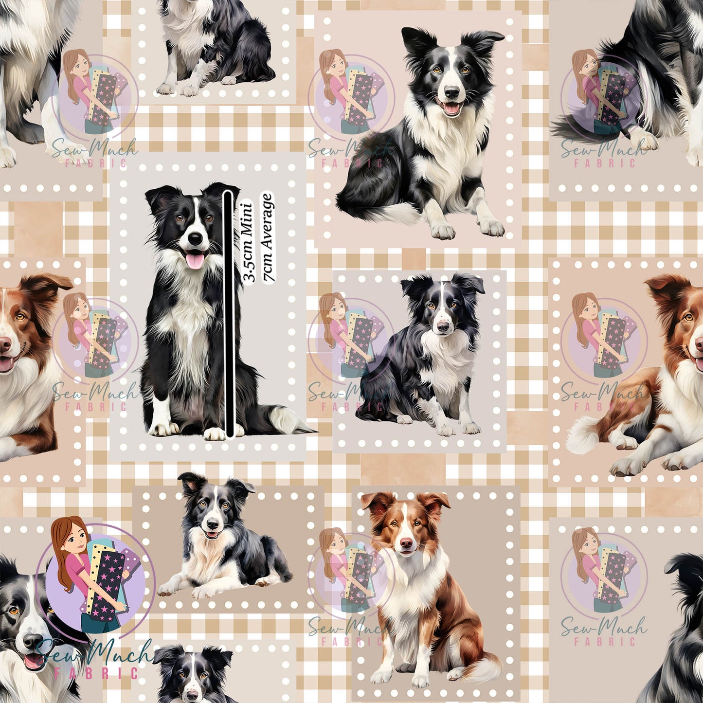 Unlimited Pre-Order: Patchwork Border Collie