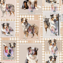 Load image into Gallery viewer, Australian Shepherd Beige | Waterproof Canvas | Retail | Average Scale