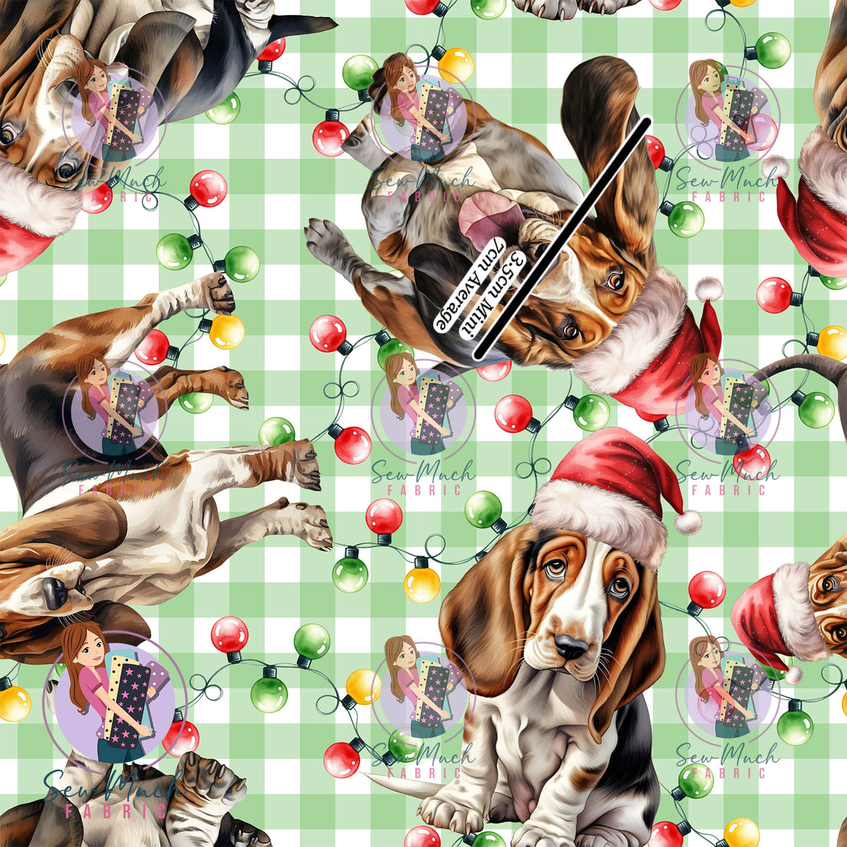 SEPTEMBER Pre-Order (2): Christmas Basset Hound