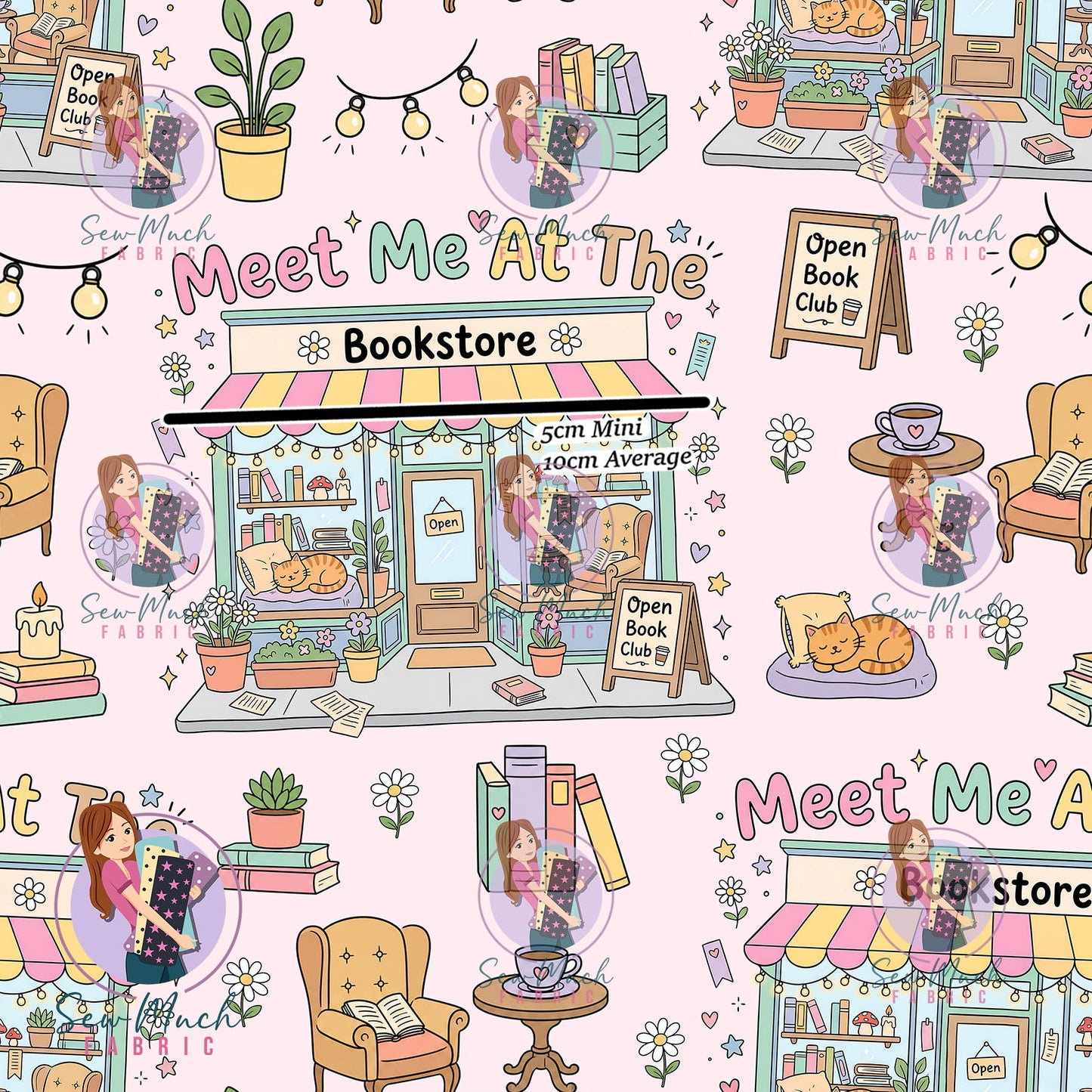AUGUST Pre-Order (1): Bookstore Pink