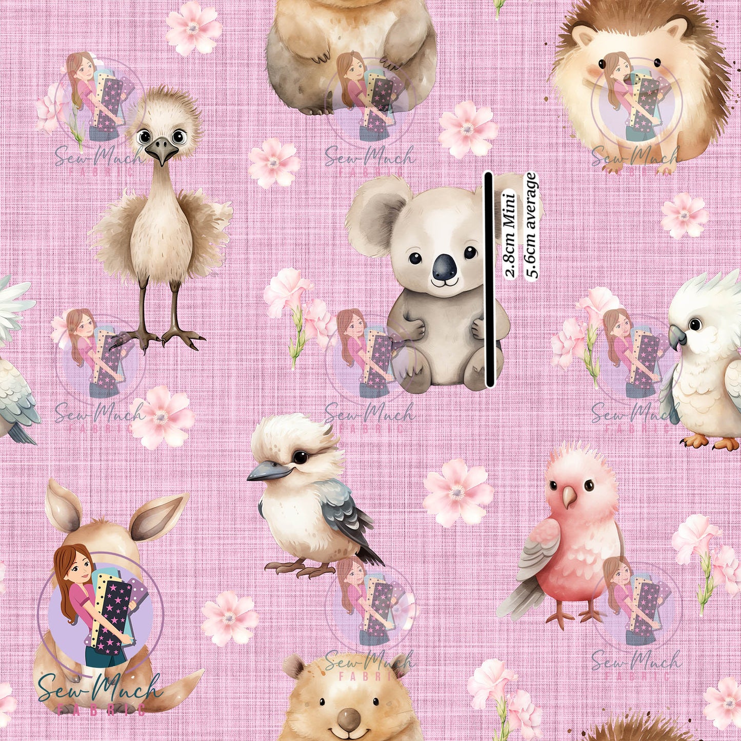 Unlimited Pre-Order: Aussie Animals Pink