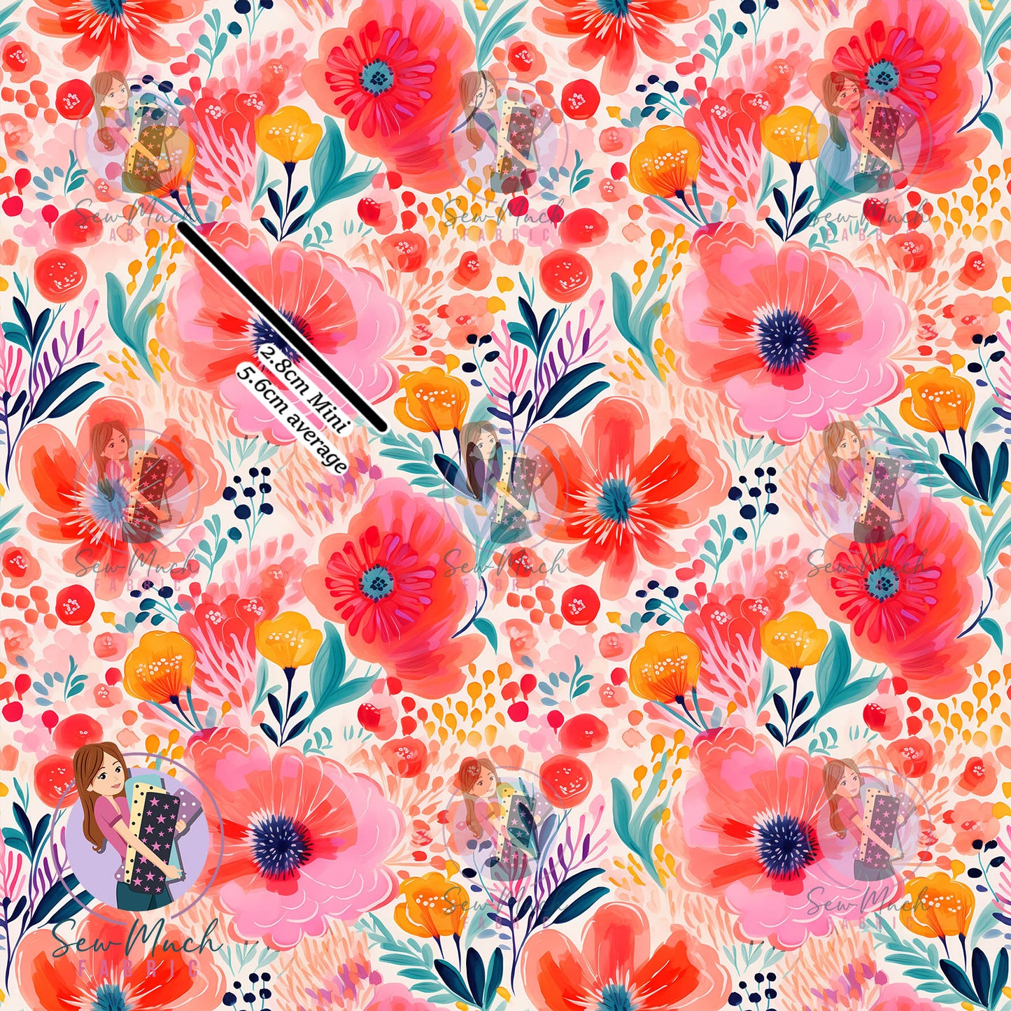 Floral Ophelia | Woven | Retail | MINI Scale