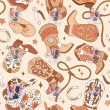 Load image into Gallery viewer, Western Boots Beige | Knit | Retail | Average Scale