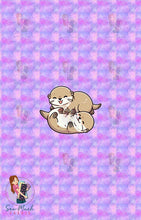 Load image into Gallery viewer, Sea Otters Purple | PANEL | Retail | SWIM