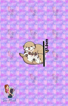 Load image into Gallery viewer, Sea Otters Purple | PANEL | Retail | SWIM