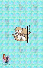 Load image into Gallery viewer, Sea Otters Aqua | PANEL | Retail | SWIM