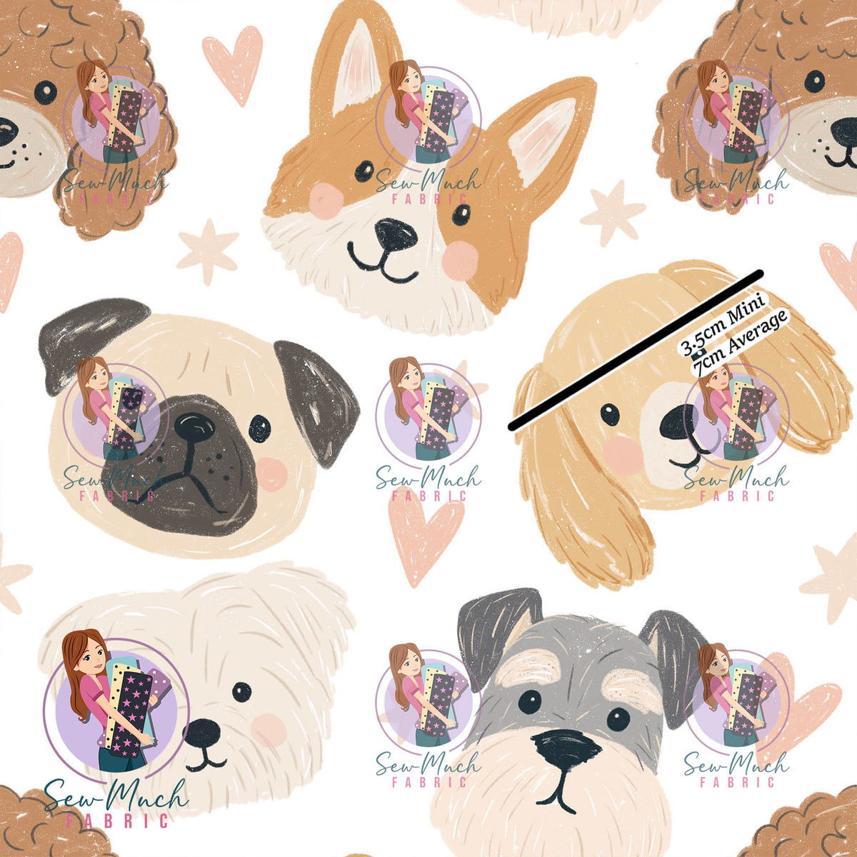 Dogs Mix | Woven | Retail | Average Scale