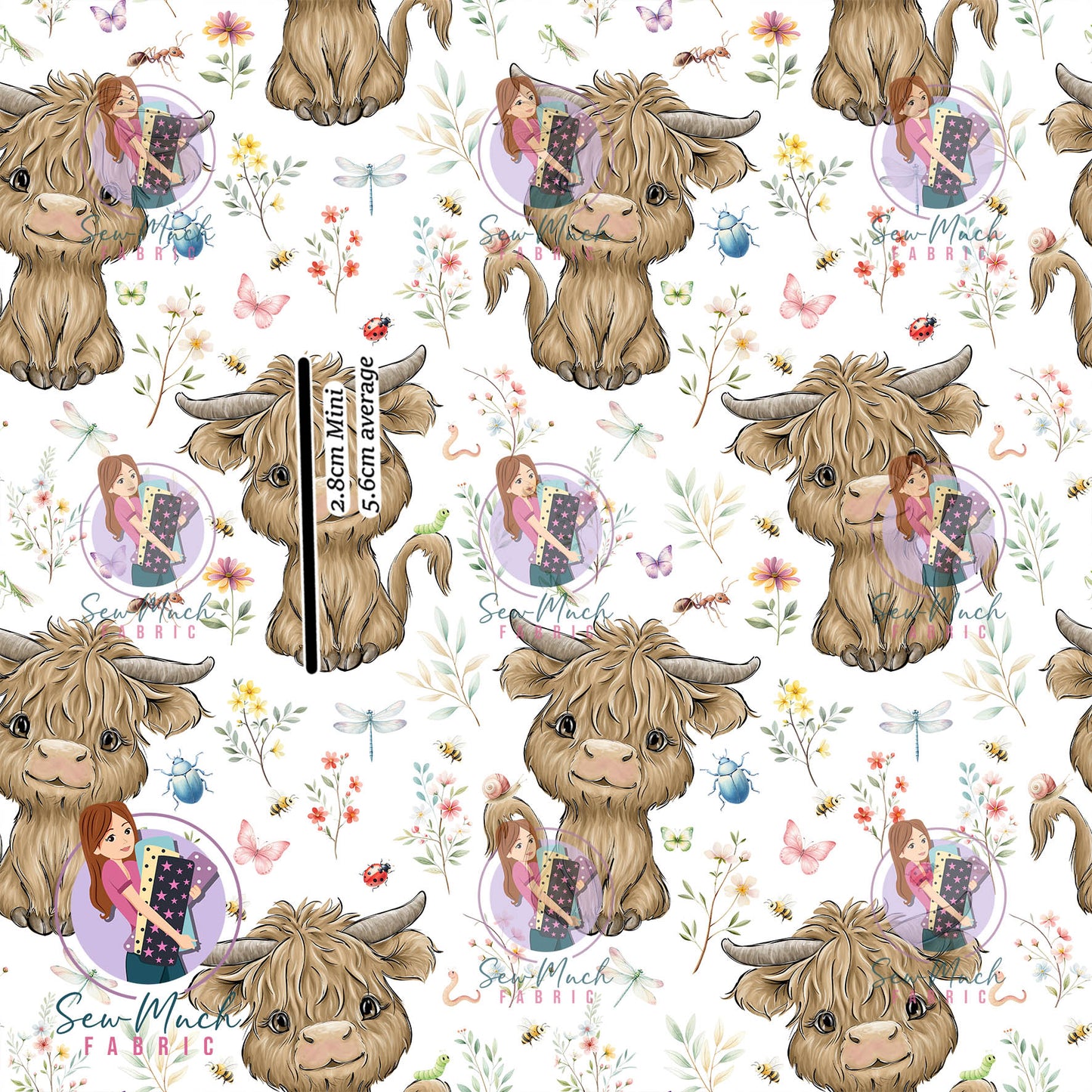 AUGUST Pre-Order (1): Highland Cow Bugs & Insects