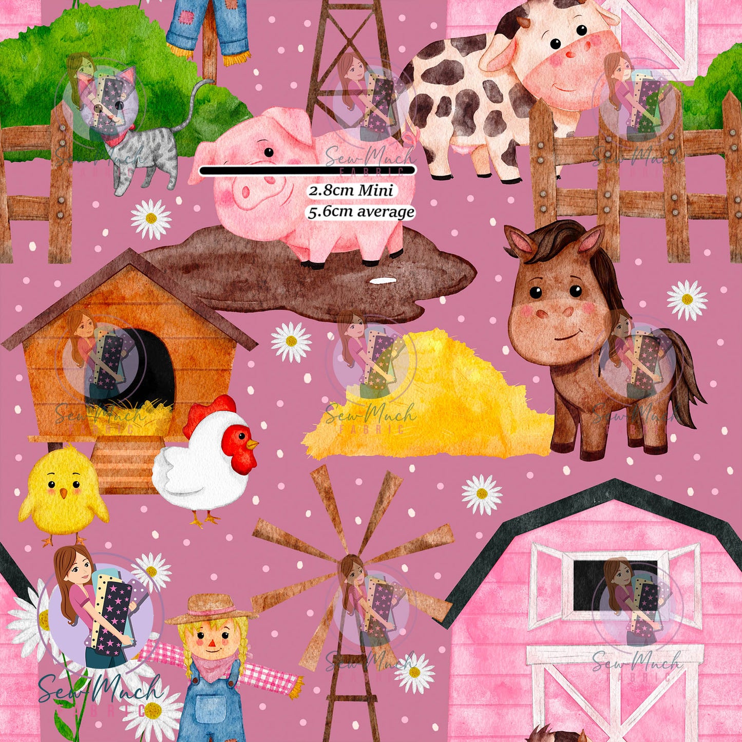 Unlimited Pre-Order: Farm Yard Pink