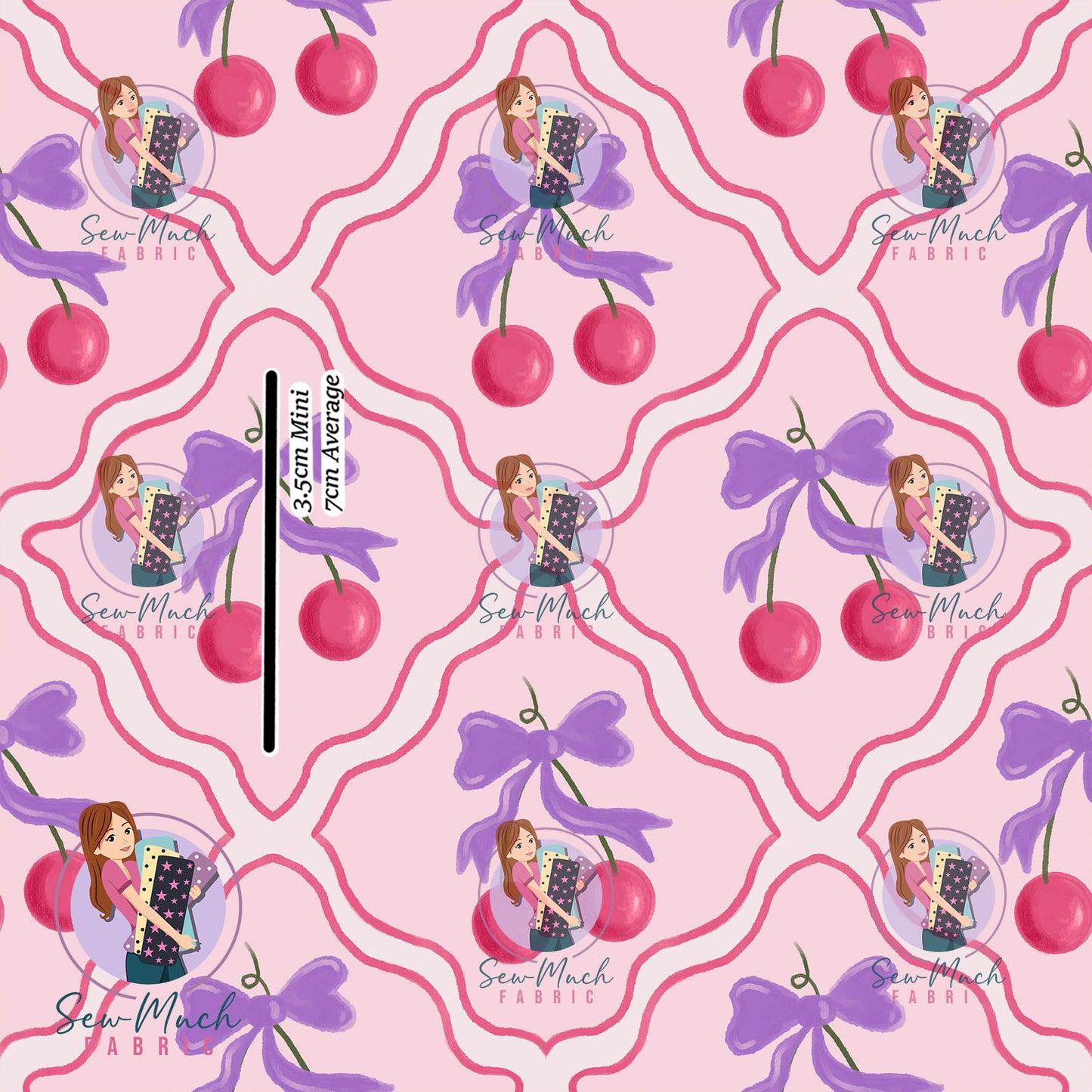 JUNE Pre-Order (2): Retro Cherries Pink