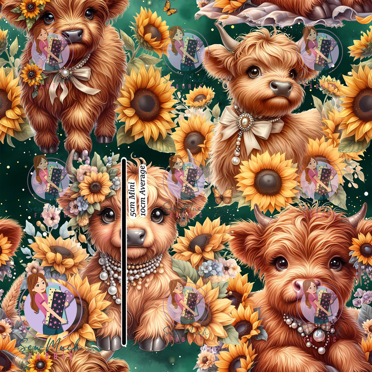 OCTOBER Pre-Order (2): Highland Cows & Sunflowers