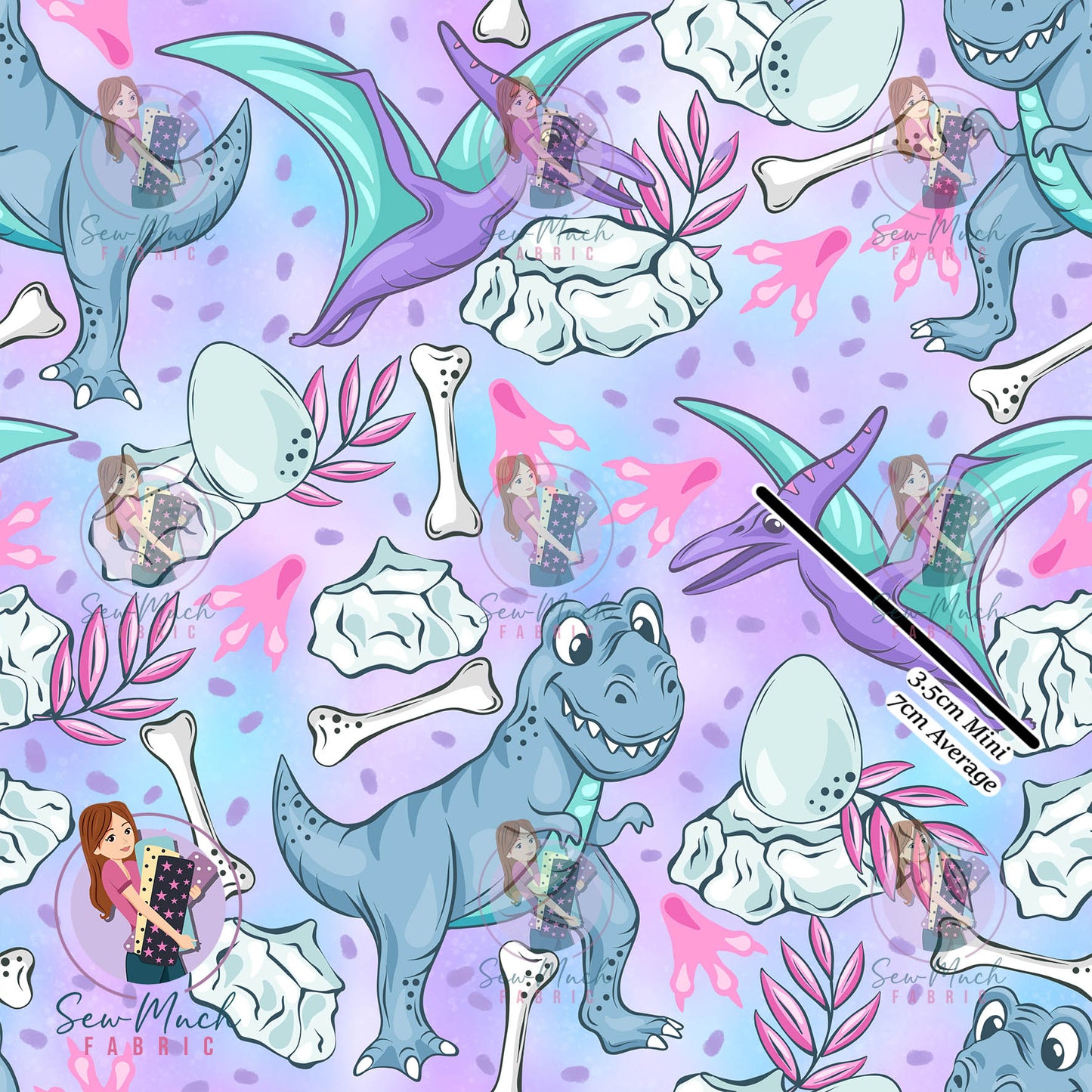 Unlimited Pre-Order: Dinosaurs Pink/Purple
