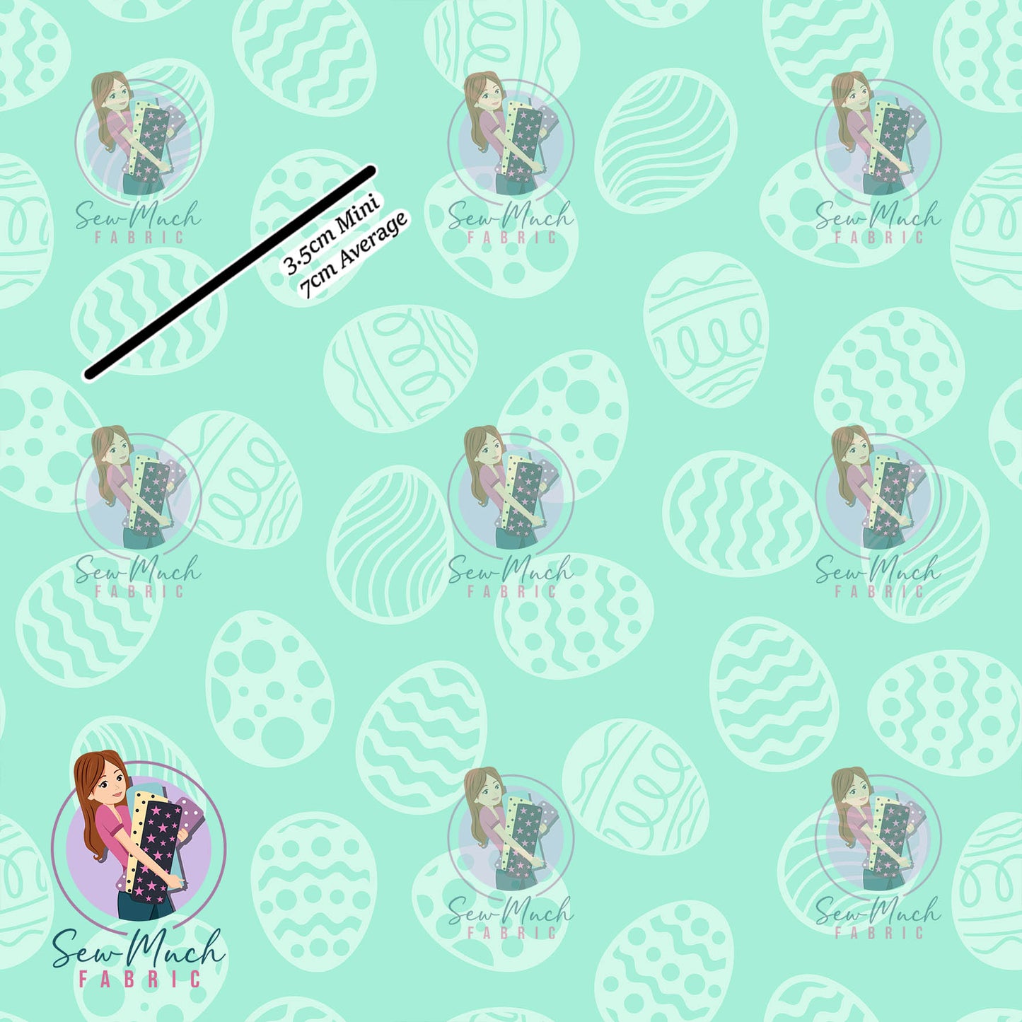 Easter: Highland Coordinate Mint | Woven | Retail | MINI Scale