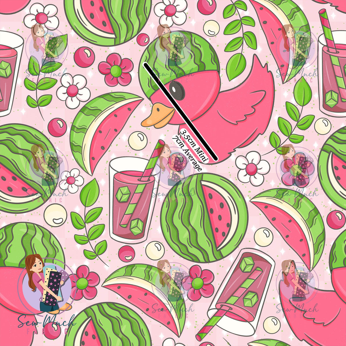 Watermelon Duck | Woven | Retail | Average Scale