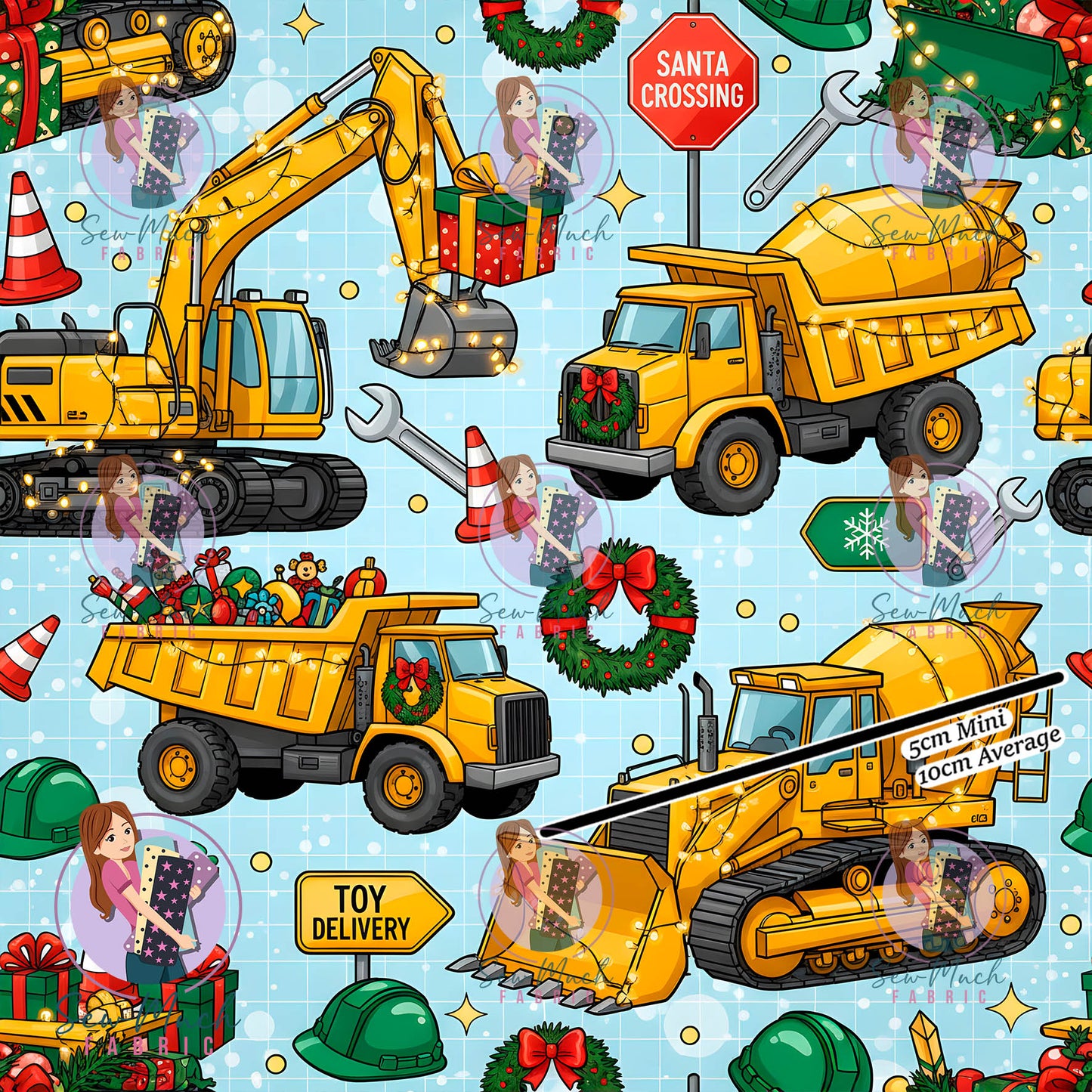 Christmas: Toy Delivery | Woven | Retail | Average Scale