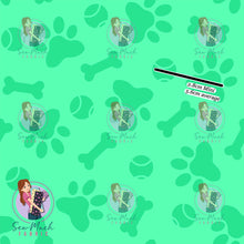 Load image into Gallery viewer, Paw Prints Aqua Green | Pre-Order |