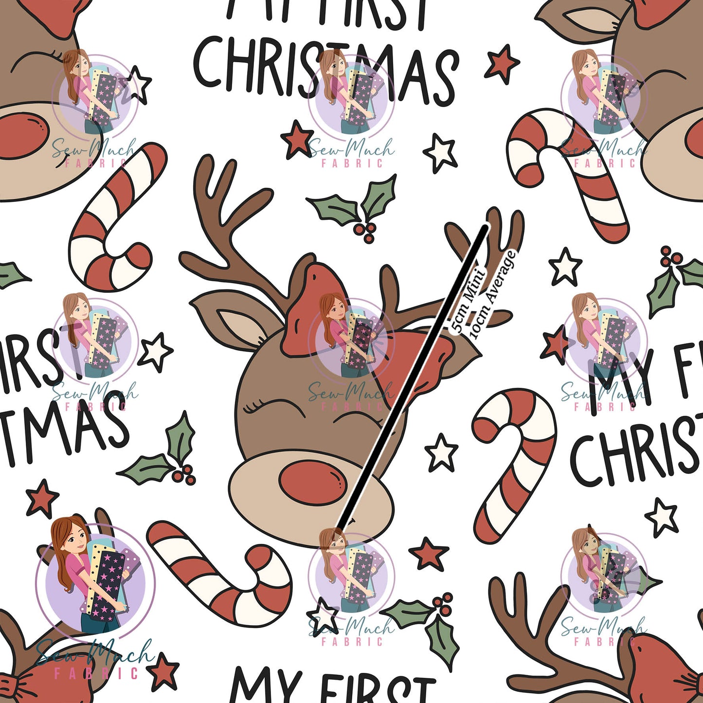Christmas: My First Christmas Bow | Woven | Retail | Average Scale