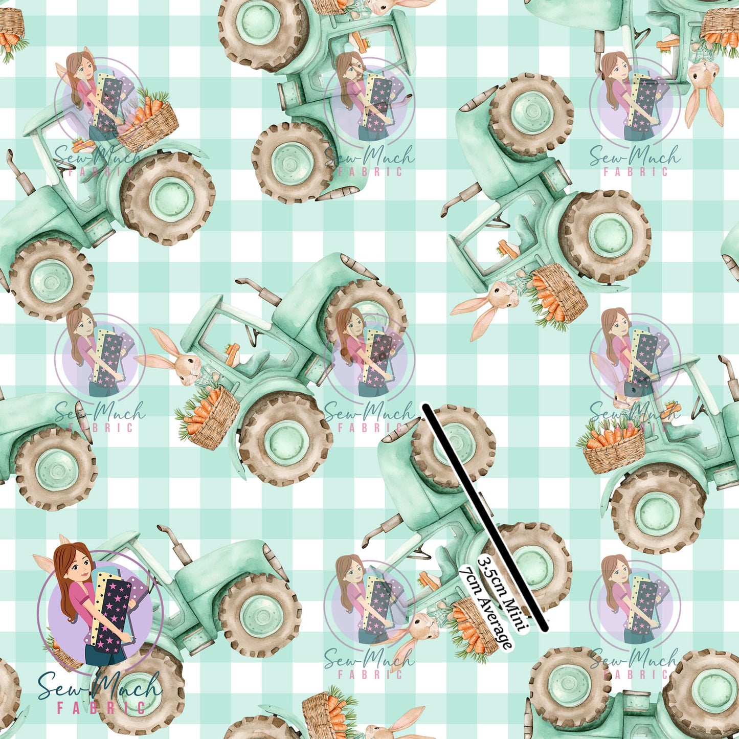 Easter: Tractor | Woven | Retail | MINI Scale