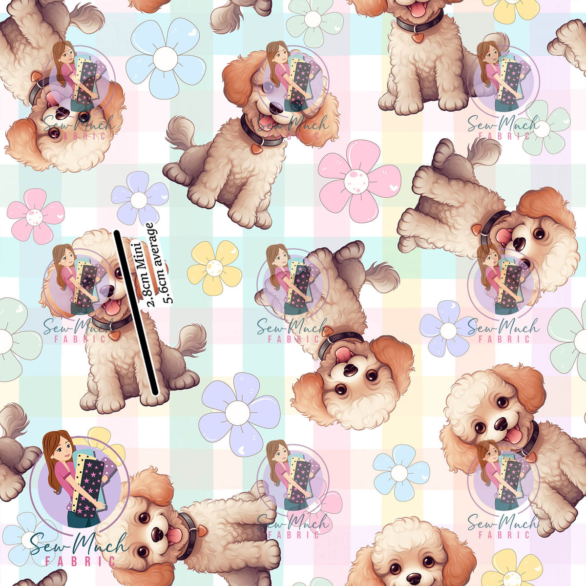 SEPTEMBER Pre-Order (2): Poodle Floral