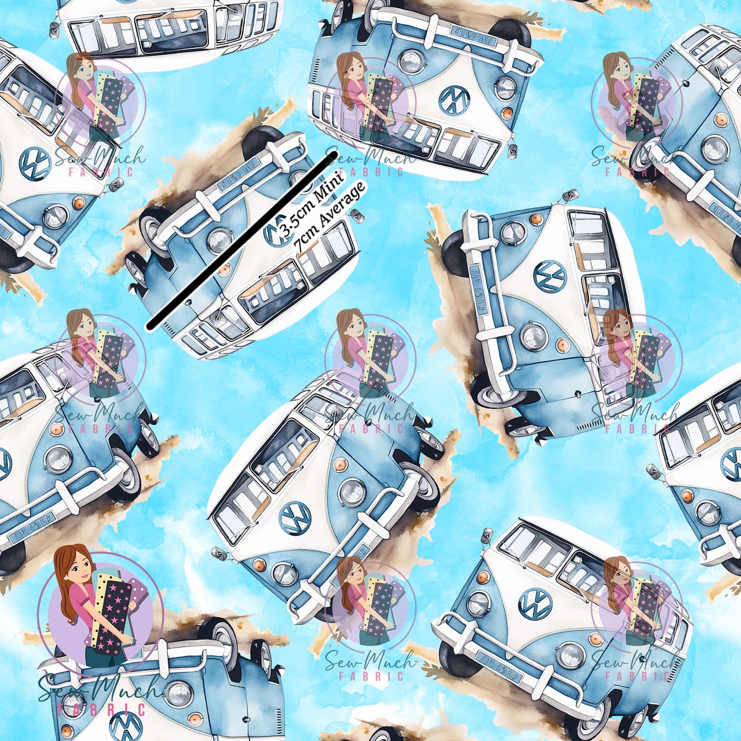 JULY Pre-Order (1): Retro Van Blue