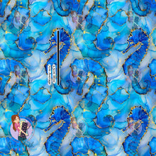 Load image into Gallery viewer, Seahorses | French Terry | Retail | Average scale