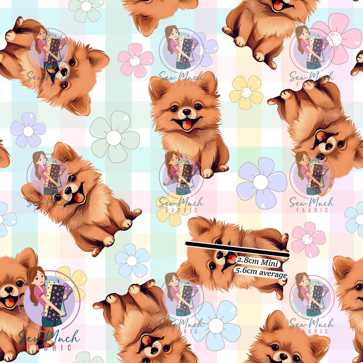 SEPTEMBER Pre-Order (2): Pomeranian Floral