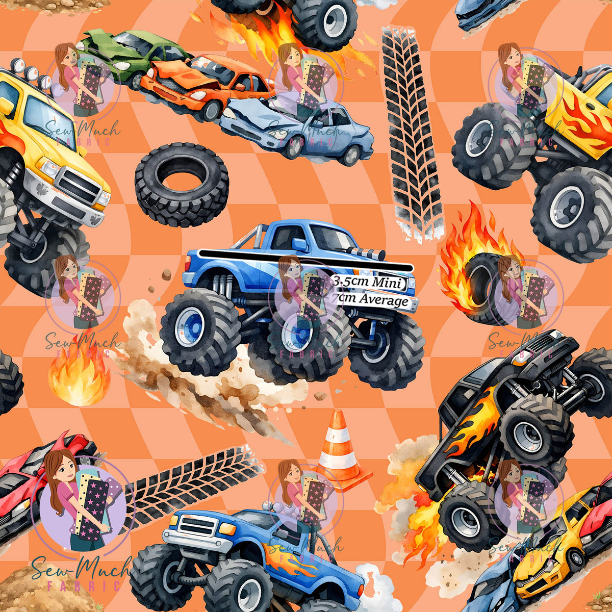 OCTOBER Pre-Order (1): Monster Trucks Orange