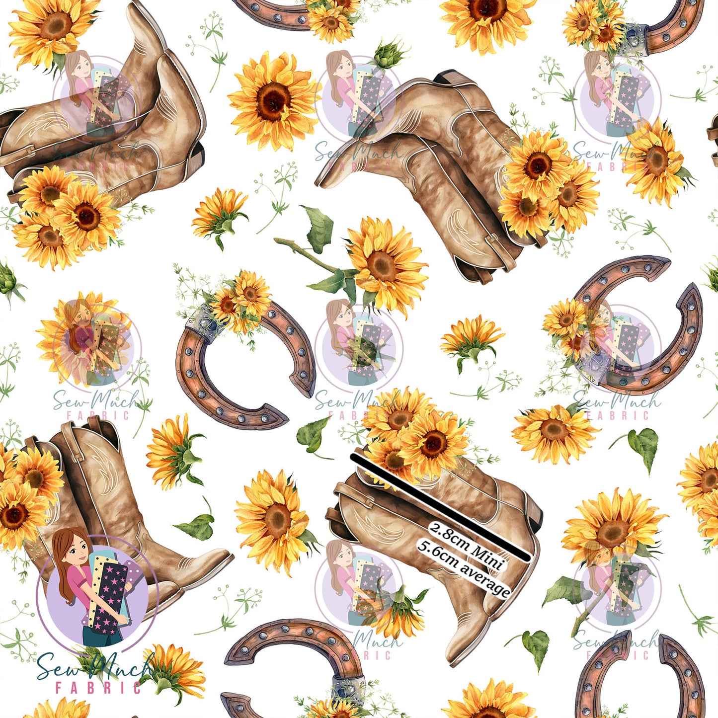 Unlimited Pre-Order: Sunflower Cowgirl Boots