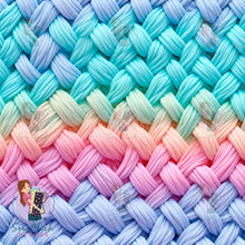 Load image into Gallery viewer, Rainbow Knit Look | Woven | Retail | Average Scale