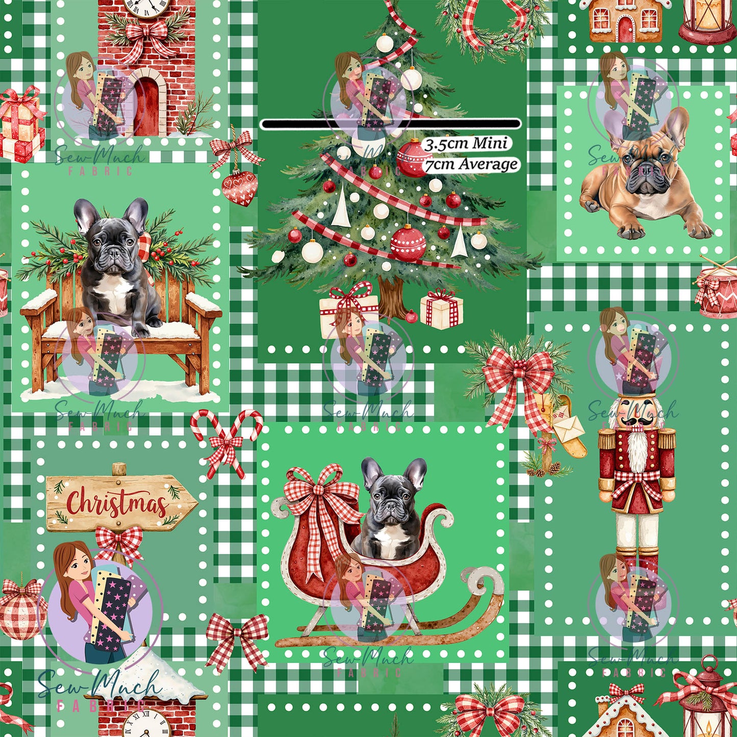 CHRISTMAS Pre-Order: Christmas Traditions- French Bulldog