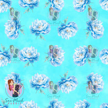 Load image into Gallery viewer, Floral Coordinate Bright Blue | Pre-Order |