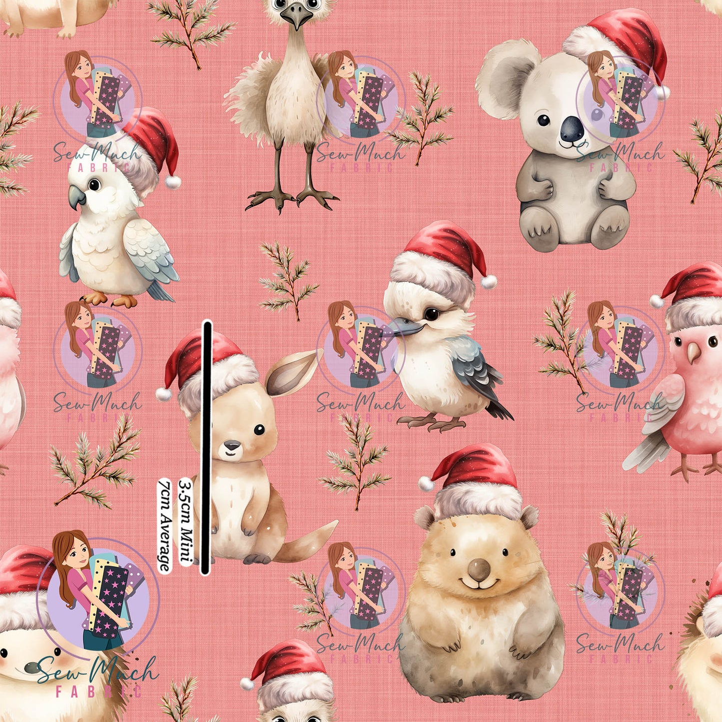 CHRISTMAS Pre-Order: Australian Animals Red