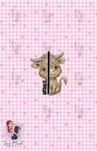 Load image into Gallery viewer, NOVEMBER Pre-Order (2): Highland Cows Pink | PANEL |