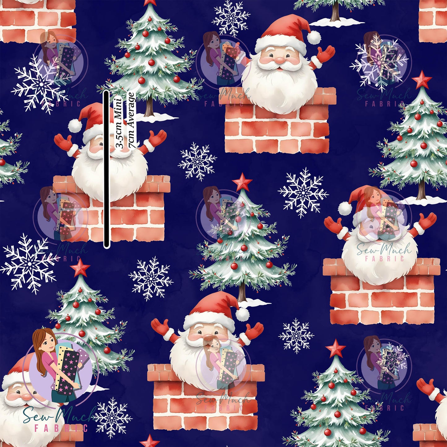 Christmas: Chimney Santa | Knit | Retail | MINI Scale