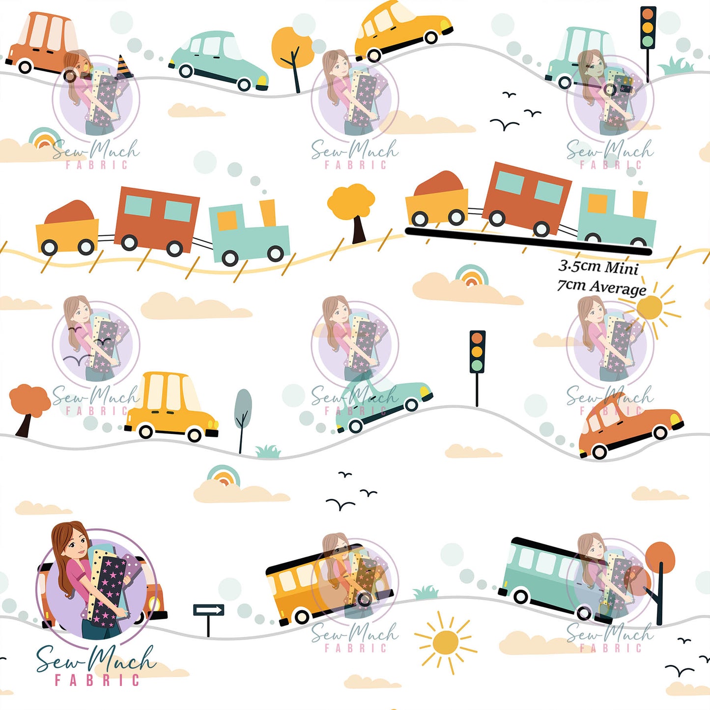 Sunshine Transport | Woven | Retail | Average Scale