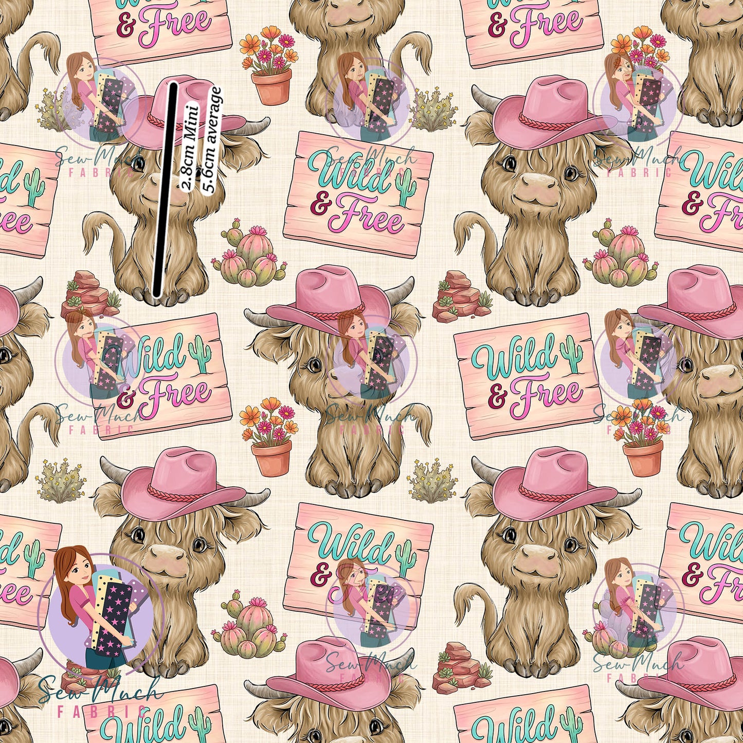 AUGUST Pre-Order (2): Highland Cow Wild & Free