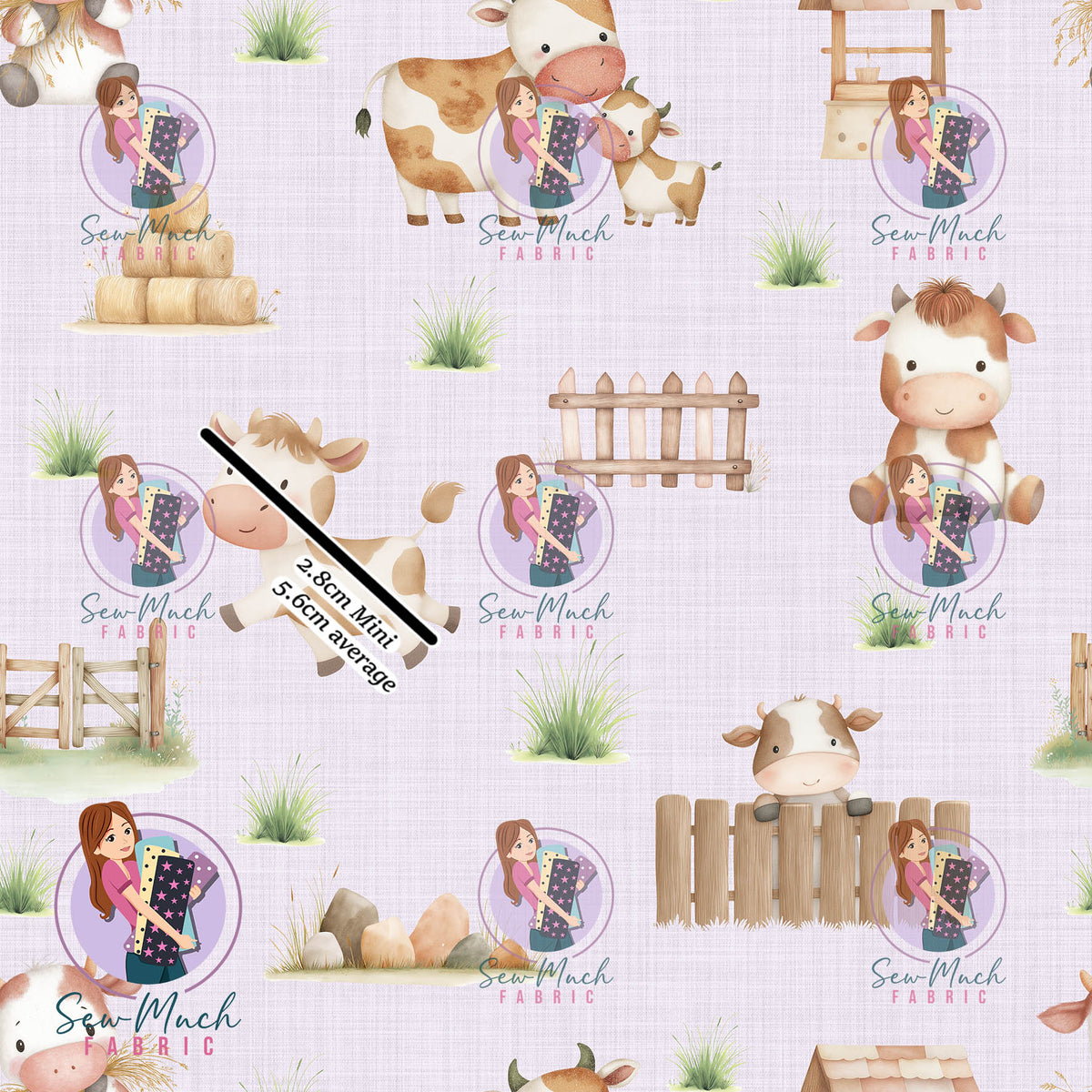 OCTOBER Pre-Order (1): Hereford Cow Purple