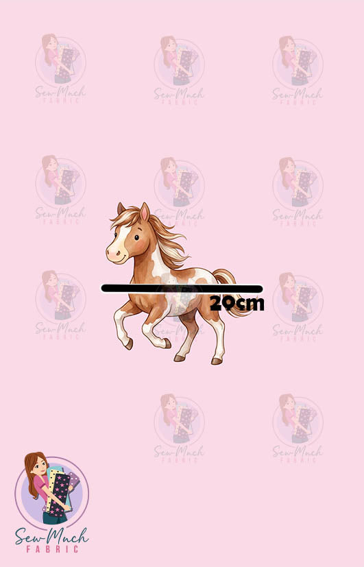 OCTOBER Pre-Order (2): Horses Pink 'PANEL'