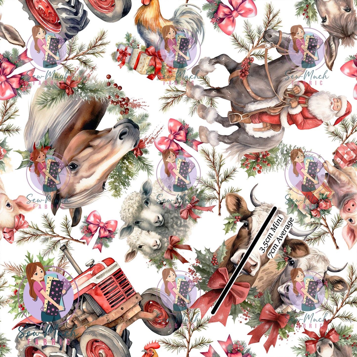 CHRISTMAS Pre-Order: Vintage Farm Animals
