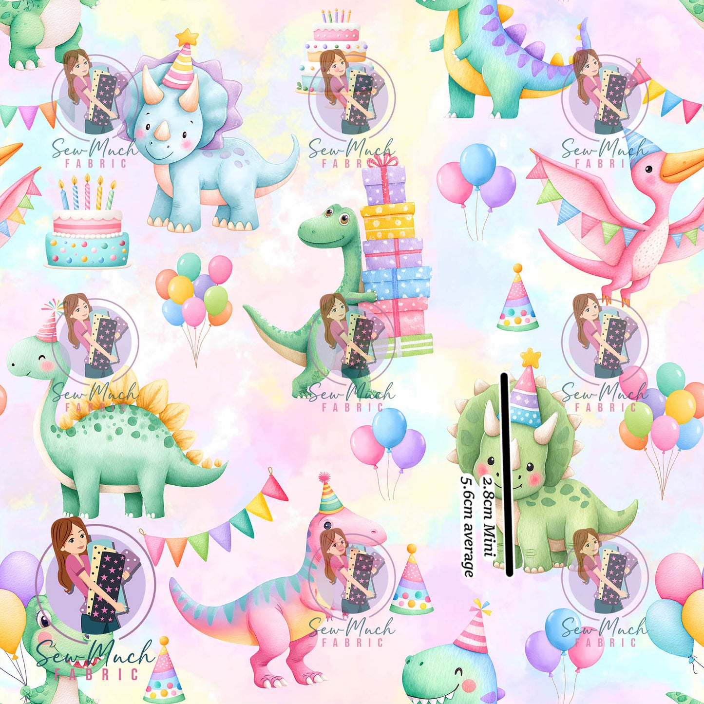 Dinosaur Birthday | TWILL | Retail | MINI Scale