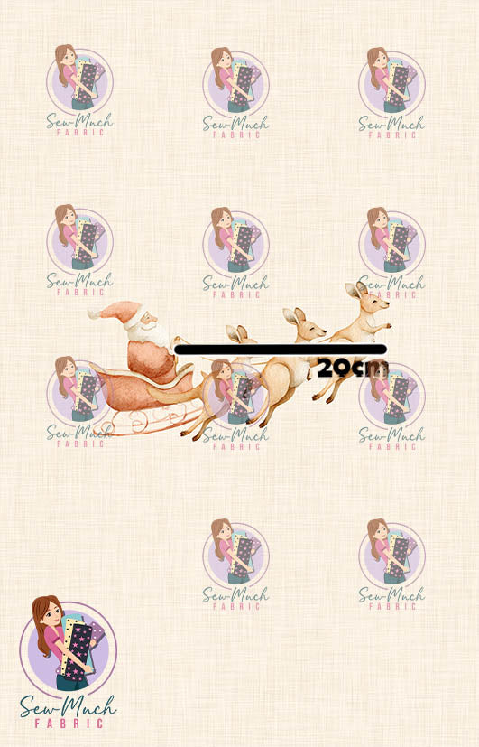 CHRISTMAS Pre-Order: Roo-dolph's Christmas Run Beige PANEL