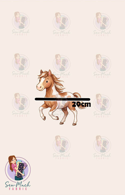 OCTOBER Pre-Order (2): Horses Beige 'PANEL'